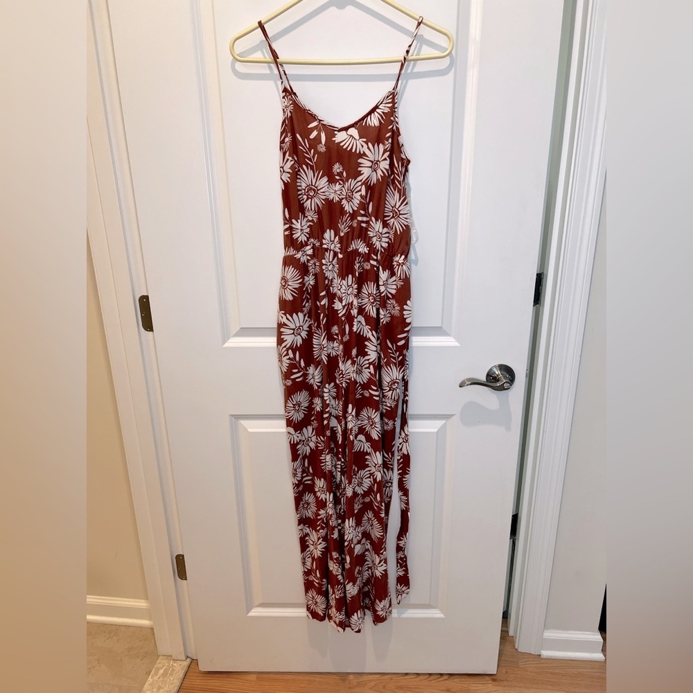 SO Good for Life Floral‎ Jumpsuit Size XS